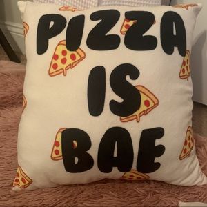 Pizza Is Bae Pillow | Decor | Room Decor